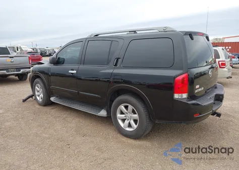 2015 Nissan Armada Sv z USA, uszkodzony, nr VIN 5N1BA0ND4FN600769